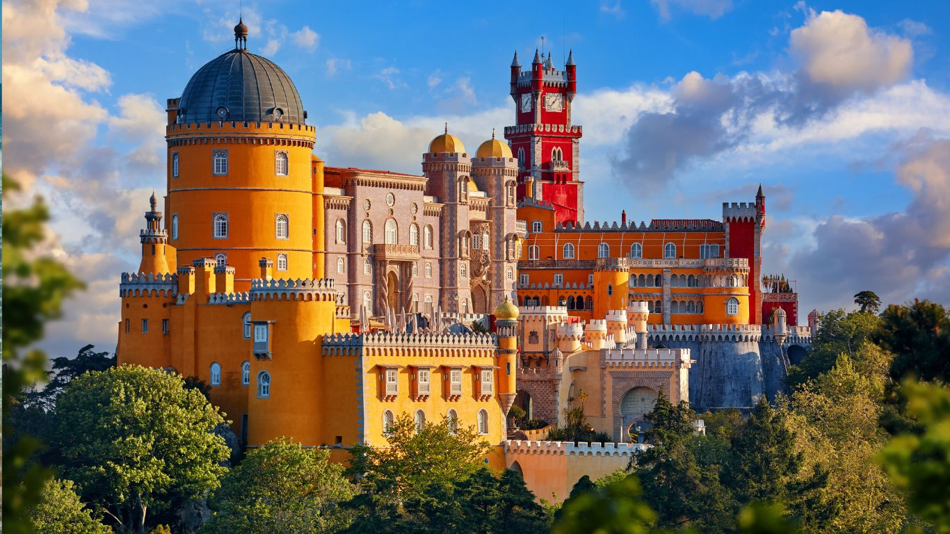 Palácio da Pena, Sintra, na envolvente do Sintra Logistics Park