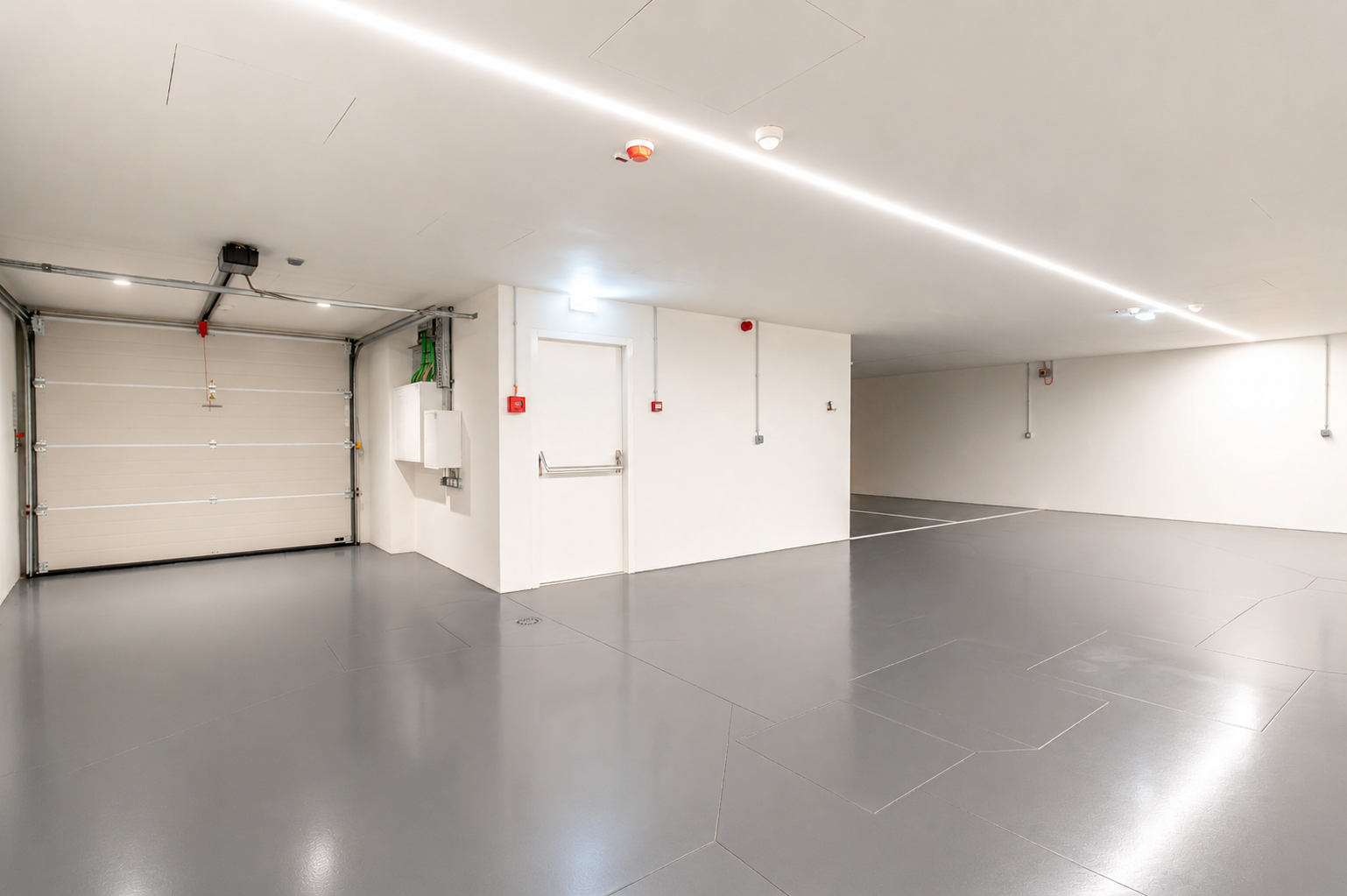 Garagem privativa do edifício