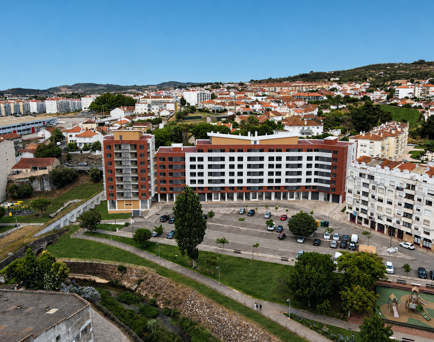 Vista aérea do Del Rey Residence em Alenquer