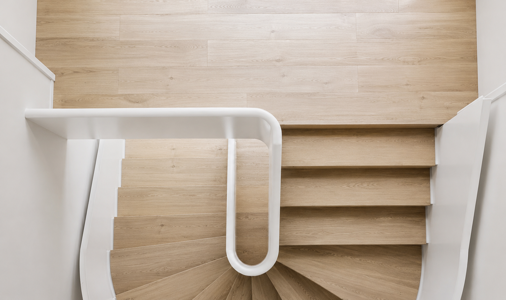 Imagem de projeto da escadaria interior