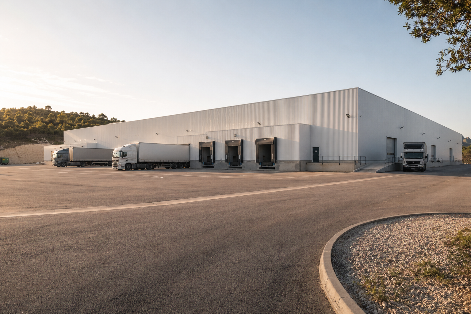 Sintra Logistics Park, cais de carga e descarga