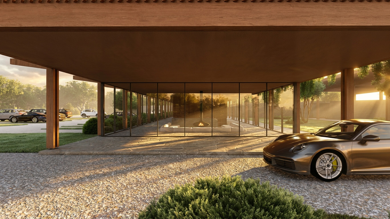 Hotel de Villas Alqueva, pórtico de entrada